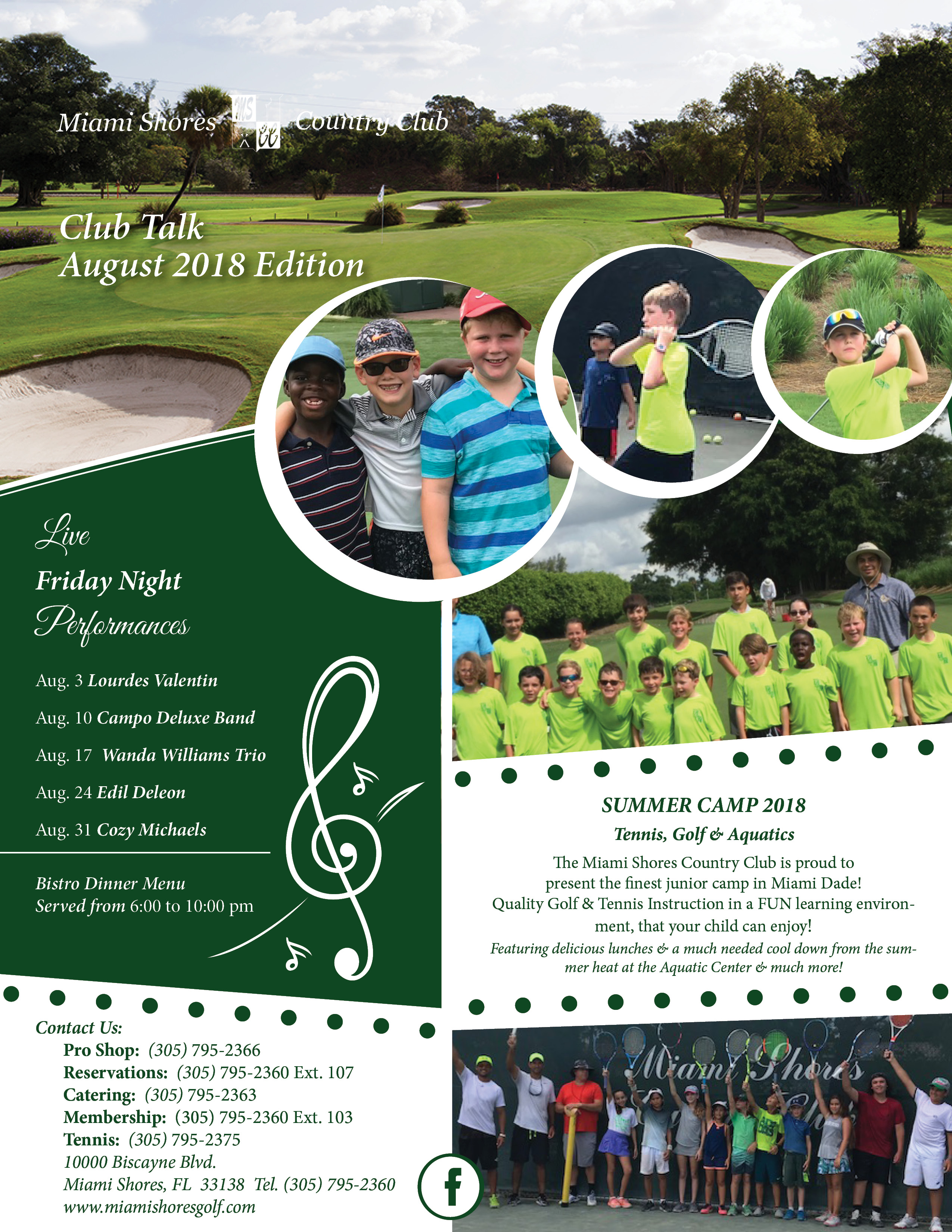 August 2018 Newsletter